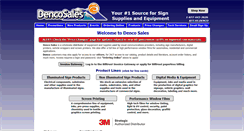 Desktop Screenshot of dencosales.com